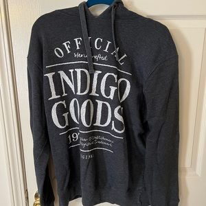 Warm grey hoodie, size L